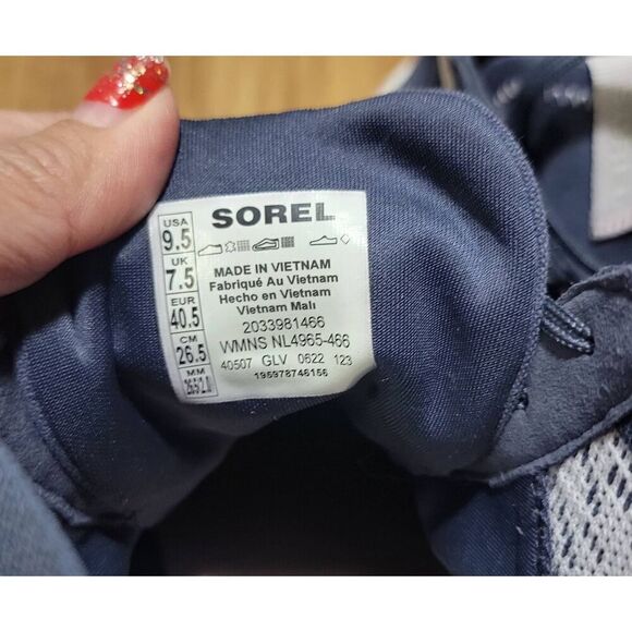 Sorel ONA 503 Knit Mid Sneaker 9.5 - Picture 8 of 10